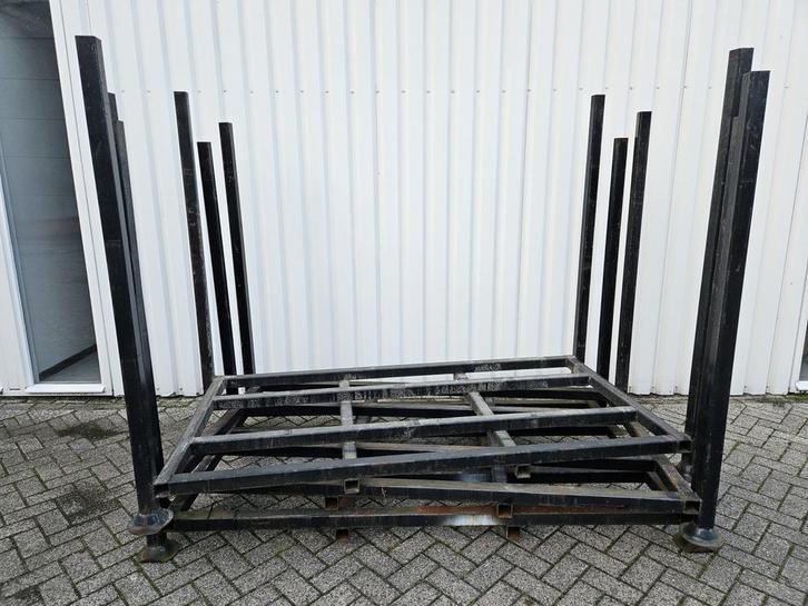 Grote Stapel rek Stapelrekken Magazijnopslag, Doe-het-zelf en Verbouw, Metalen, Gebruikt, IJzer, Ophalen