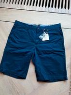 KORTE BROEK NIEUW MAAT 36 / 52 BLAUW, Kleding | Heren, Broeken en Pantalons, Ophalen of Verzenden, Nieuw, Maat 52/54 (L), Blauw