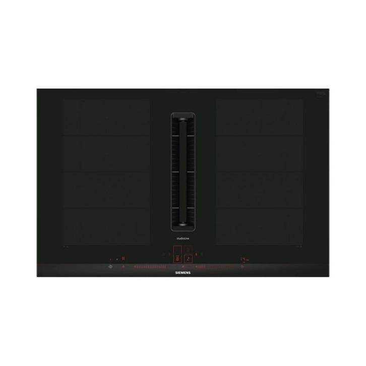 Siemens Inductiekookplaat incl. afzuiging EX877LX57E, Witgoed en Apparatuur, Kookplaten, Nieuw, Inbouw, Inductie, 4 kookzones