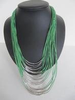 Groene ketting NIEUW, Ophalen of Verzenden, Nieuw, Groen, Overige materialen