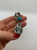 T764 Prachtige vintage navajo bolo Bennet Pad Pend, Sieraden, Tassen en Uiterlijk, Antieke sieraden, Ophalen of Verzenden, Zilver