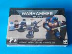 Warhammer 40k Assault Intercessors + Paint Set 2 T, Met verf, Warhammer, Ophalen of Verzenden, Zo goed als nieuw