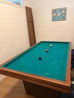 Biljart tafel met accesoires en stand, Sport en Fitness, Biljarten en Poolen, Ophalen, Gebruikt, Biljarttafel