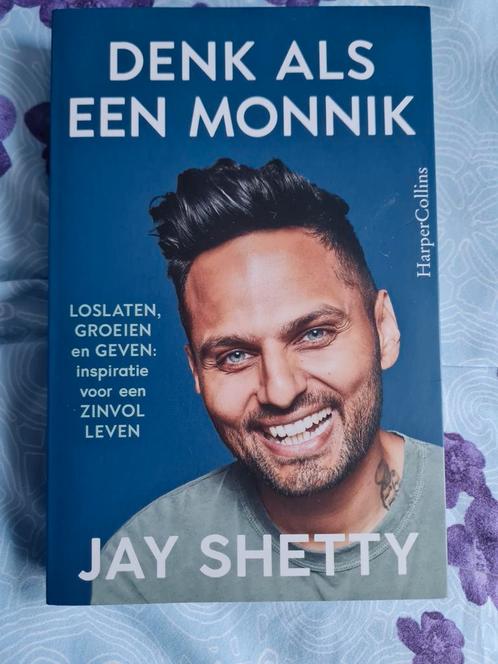 Jay Shetty - Denk als een monnik incl verz, Boeken, Psychologie, Zo goed als nieuw, Ophalen of Verzenden