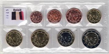 UNC set Belgie 2025 - 1 cent t/m 2 euro - Transportblister beschikbaar voor biedingen