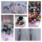 Bundel van kristallen, palmstenen, parels, chakra-armbanden,, Ophalen of Verzenden, Nieuw