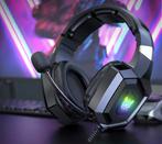 RGB gaming headset, Ophalen of Verzenden, Gaming headset, Zo goed als nieuw, Over-ear