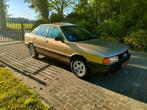 Audi 80 1.6 diesel bj 1987 apk tot 07-2027 wordt oldtimer, Voorwielaandrijving, Stof, 54 pk, Zwart