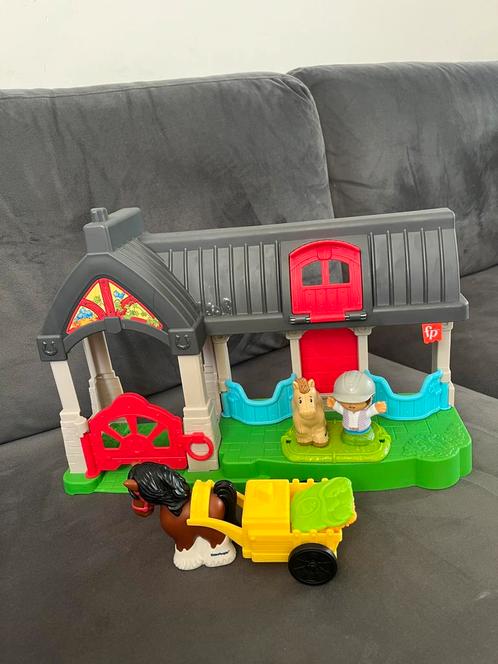 Paardenstal van Fischer Price, Kinderen en Baby's, Speelgoed | Fisher-Price, Zo goed als nieuw, Speelset, Ophalen