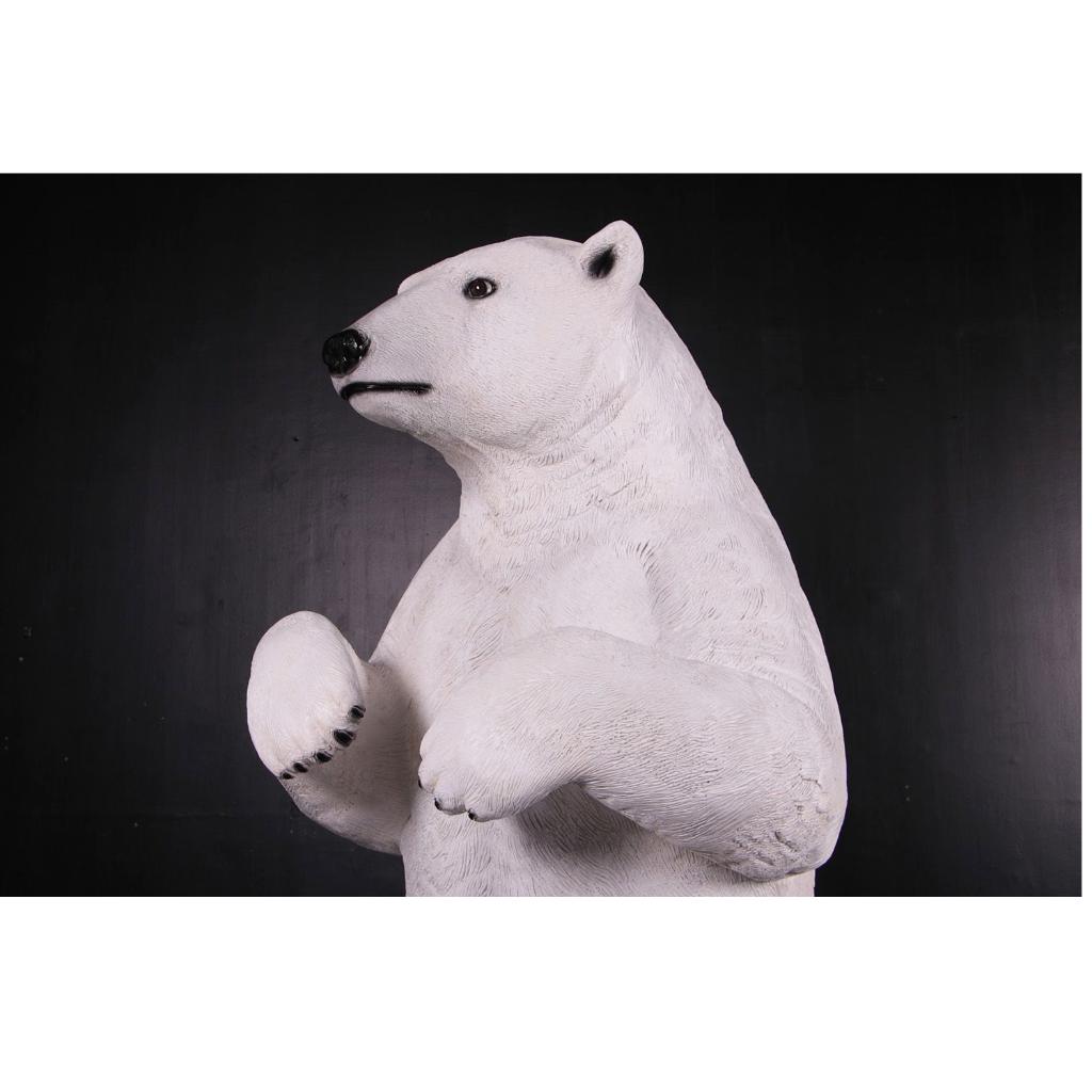 Standing Polar Bear – IJsbeer beeld Hoogte 212 cm, Ophalen, Nieuw, Overige typen