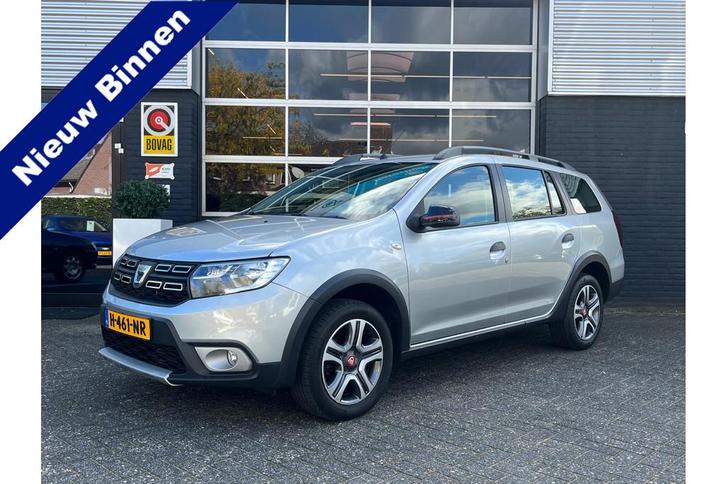 Dacia Logan MCV Tech Road Stepway, Bluetooth, Cruise, Navi,, Auto's, Dacia, Bedrijf, Te koop, Logan MCV, ABS, Airbags, Airconditioning