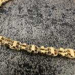 14k gouden armband magnum schakel massief italy, Sieraden, Tassen en Uiterlijk, Armbanden, Ophalen of Verzenden, Nieuw, Goud