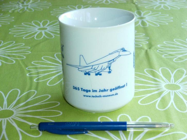 Mok Technik museum Speyer met Concorde, Verzamelen, Luchtvaart en Vliegtuigspotten, Zo goed als nieuw, Overige typen, Ophalen of Verzenden