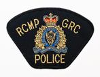 Patch Embleem Politie Police RCMP Canada, Ophalen of Verzenden, Marechaussee, Overige gebieden, Embleem of Badge