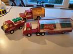 Coca cola speelgoed vrachtwagens echt oud, Ophalen of Verzenden