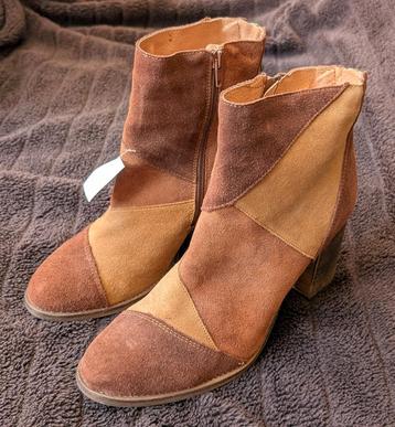 Poelman - enkellaarzen suede - nieuw - maat 41 beschikbaar voor biedingen