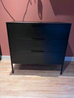 WOOOD Adam Ladekast - Grenen & Staal, Huis en Inrichting, Kasten | Dressoirs, Ophalen, Gebruikt, 50 tot 100 cm, Met lade(s)