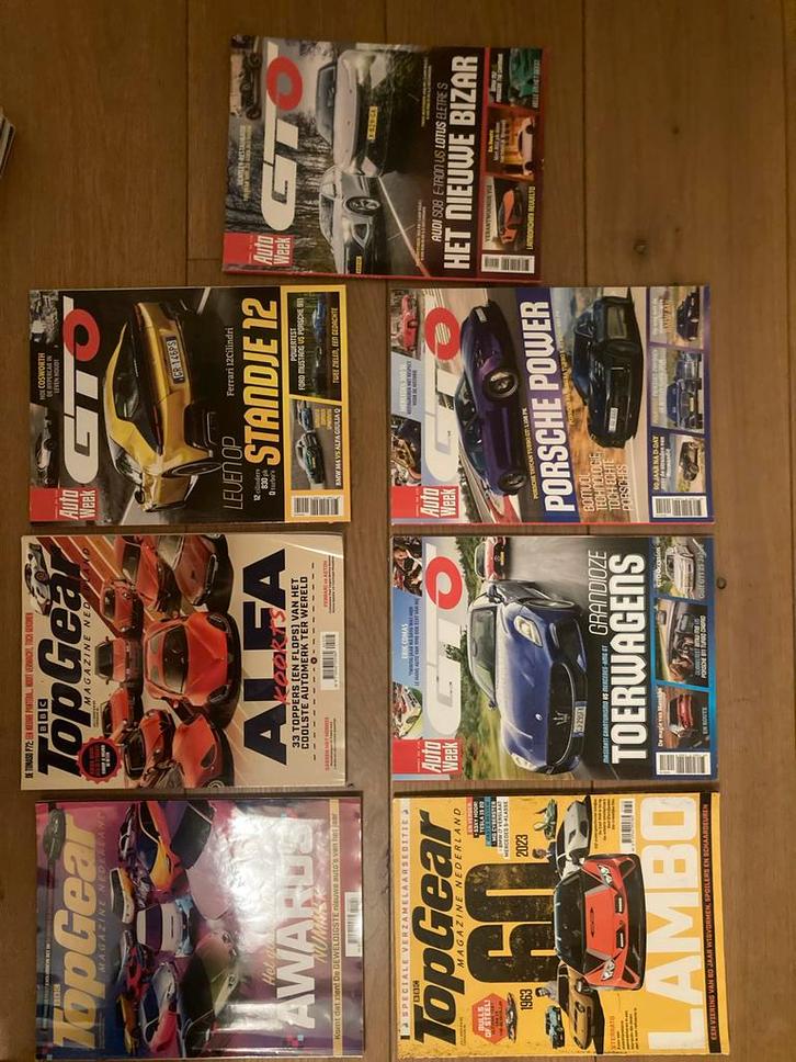 Topgear & GTO Autoweek Magazine Collectie, Boeken, Auto's | Boeken, Gelezen, Algemeen, Ophalen of Verzenden