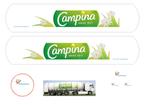 Vrachtauto decal 1:50 Friesland Campina ( Tanktr ) type 2, Hobby en Vrije tijd, Verzenden, Nieuw, Bus of Vrachtwagen, Overige merken