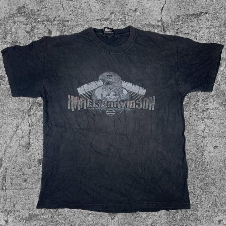 Vintage Harley Tee Hild Harley Davidson Hawaii  HD-026, Kleding | Heren, T-shirts, Gedragen, Maat 56/58 (XL), Zwart, Verzenden