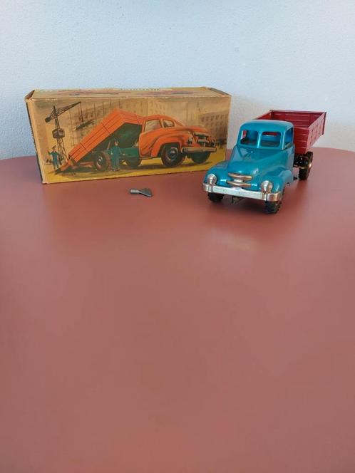 Blikken Vrachtwagen 40/50er jaren Western Germany., Antiek en Kunst, Antiek | Speelgoed, Ophalen of Verzenden