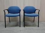 Set Ahrend 320 stoelen ( vergaderstoel / ontvangststoel ), Blauw, Twee, Gebruikt, Ophalen of Verzenden