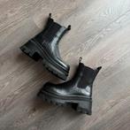Chunky Zwarte Platform Laarzen / Boots maat 38, Zwart, Lage of Enkellaarzen, Ophalen of Verzenden, Zo goed als nieuw