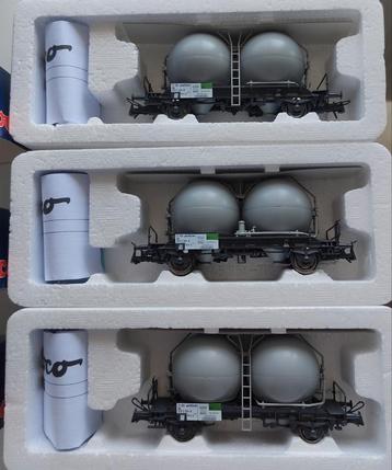 Roco 66460 Ketelwagens H0 - 3 Stuks Nieuw beschikbaar voor biedingen