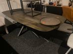 Ovale eettafel mangohout 240cm - Nieuw van 999 nu 399, Ophalen, 100 tot 150 cm, Vijf personen of meer, Ovaal