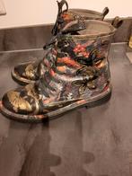 Laura Vita leren schoenen met bloemen, Kleding | Dames, Overige kleuren, Lage of Enkellaarzen, Ophalen of Verzenden, Gedragen