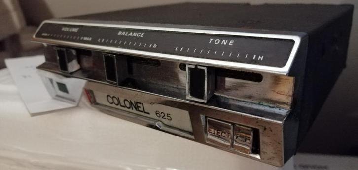 vintage Colonel 625. tapedeck, versterker 1976 cassette deck, Audio, Tv en Foto, Versterkers en Receivers, Gebruikt, Minder dan 60 watt