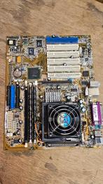 ASUS P4PE Rev 1.03 (Brl1), Computers en Software, Moederborden, Gebruikt, Socket 478, Ophalen of Verzenden, DDR2