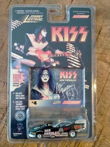 Kiss Ace Frehley Johnny Lightning miniatuur auto die-cast beschikbaar voor biedingen