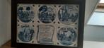 Delfsblauw tegeltablau, Antiek en Kunst, Antiek | Wandborden en Tegels, Ophalen of Verzenden