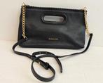 Michal Kors leren zwarte clutch a handtas 30 x 20 x5, Ophalen of Verzenden, Zo goed als nieuw, Zwart, Handtas