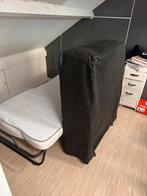 2x 1persoons Uitklapbaar logeerbed, Ophalen, 90 cm, Eenpersoons, Zwart