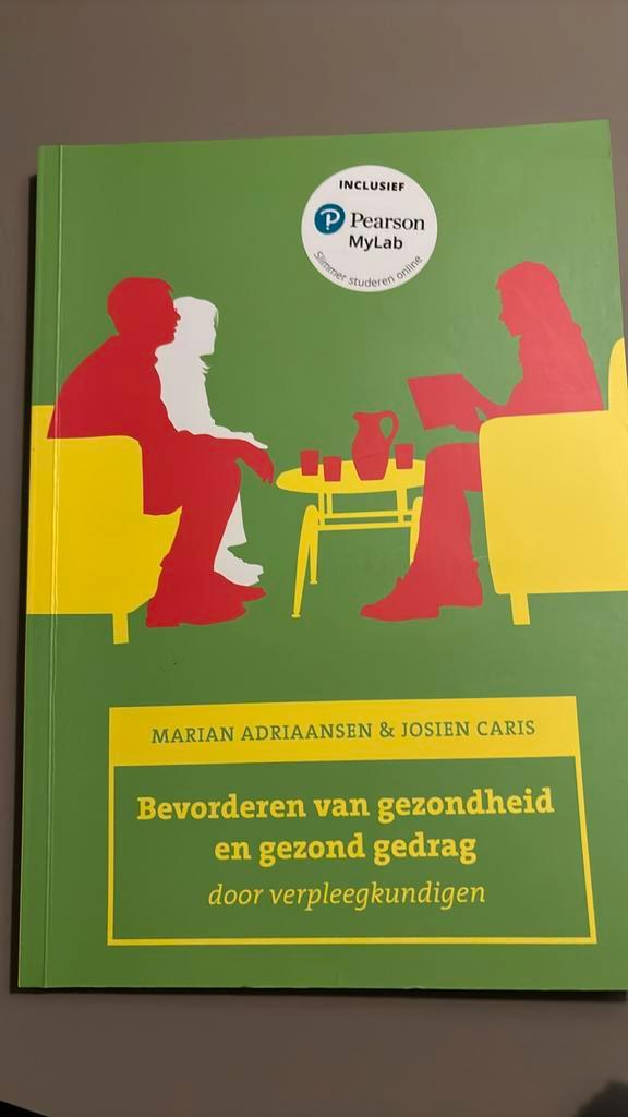 Bevorderen van gezondheid en gezond gedrag met MyLab NL toeg, Boeken, Studieboeken en Cursussen, Nieuw, Ophalen of Verzenden