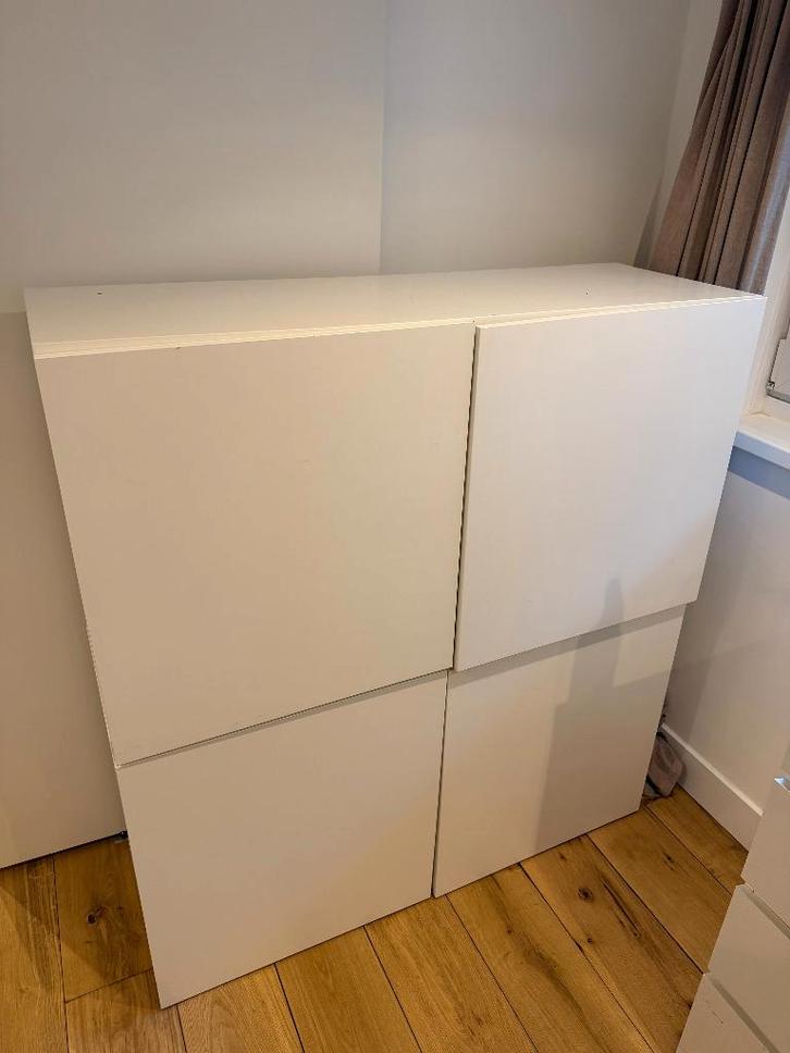 ikea Bestå Vakjeskast - 2x, Huis en Inrichting, Kasten | Wandmeubels, Zo goed als nieuw, Minder dan 100 cm, Minder dan 150 cm