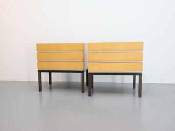 Set nachtkastjes | Vintage | Jaren 70  beschikbaar voor biedingen