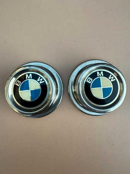 Bmw e21 e30 / 1502 / 2002 tii naafkapjes chroom zeldzaam!, Auto diversen, Wieldoppen, Zo goed als nieuw, Ophalen of Verzenden