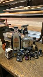 Verzameling oude inktpotten, Antiek en Kunst, Ophalen