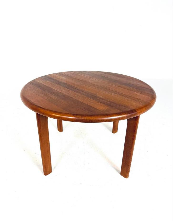 Vintage teakhouten salontafel, Niels Bach ‘70, Huis en Inrichting, Tafels | Salontafels, Zo goed als nieuw, 50 tot 75 cm, 50 tot 100 cm