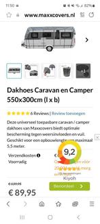 Caravan afdekhoes max Opbouwlengte 550., Caravans en Kamperen, Ophalen, Nieuw