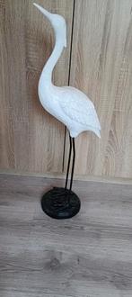 Reiger van hout 80cm hoog, Antiek en Kunst, Kunst | Designobjecten, Ophalen