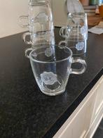 Te koop 6 Douwe Egberts koffie/ thee kopjes., Huis en Inrichting, Keuken | Servies, Ophalen, Nieuw, Glas, Kop(pen) en/of Schotel(s)