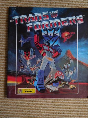 The Transformers compleet Panini stickeralbum beschikbaar voor biedingen