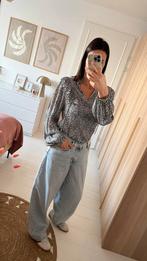 Closed blouse met leaf print, zwart met wit, Maat 38/40 (M), Nieuw, Ophalen of Verzenden, Closed