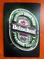 Heineken 20x30 cm Reclamebord, Verzamelen, Merken en Reclamevoorwerpen, Ophalen of Verzenden, Nieuw, Reclamebord