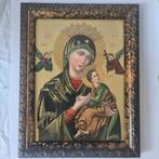 Icoon met  Onze Lieve Vrouw van Altijddurende Bijstand, Antiek en Kunst, Ophalen of Verzenden