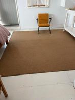 Okergeel Vloerkleed vierkant, Huis en Inrichting, Stoffering | Tapijten en Kleden, Ophalen, Gebruikt, Overige kleuren, Vierkant